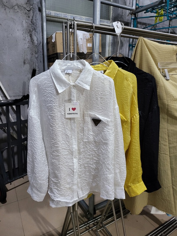 Original price 73.72! [HL] loose net color sunscreen shirt 9050# WTT