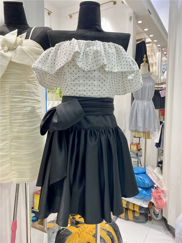 [trendy] little woman thin solid color skirt 60524# JJ