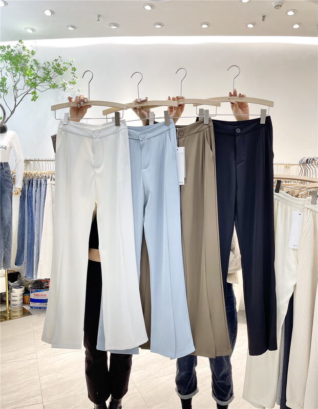New year in early spring! [iris iriisy] simple retro western style casual pants ys1-5525# LSL