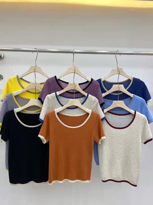 [qiqiyishe] Korean version slim and versatile sweater 936# XYY