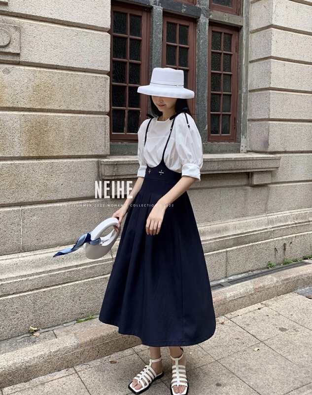 goods in stock! New in early summer! [neihe] French backless dress 22191# zxx