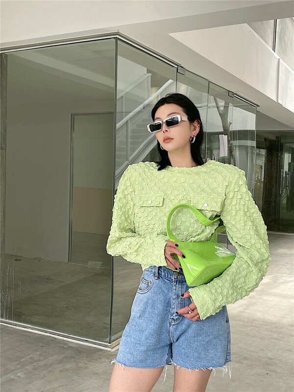 New in early summer! [open] Korean sweet aging foreign style shirt 3560# ozq