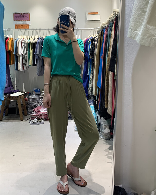 [jtengc] simple awl pants and versatile casual pants 1523# lwy