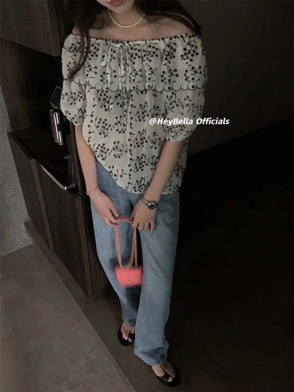 [hey Bella] Korean classic versatile shirt ys1-1575# ll