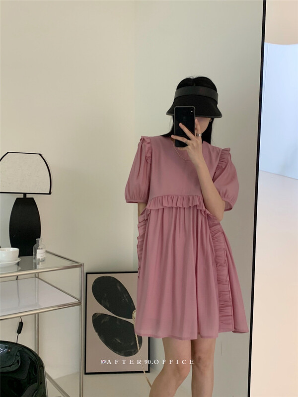 [after. 90] lady Pleated Dress (skirt only) 6729# ll