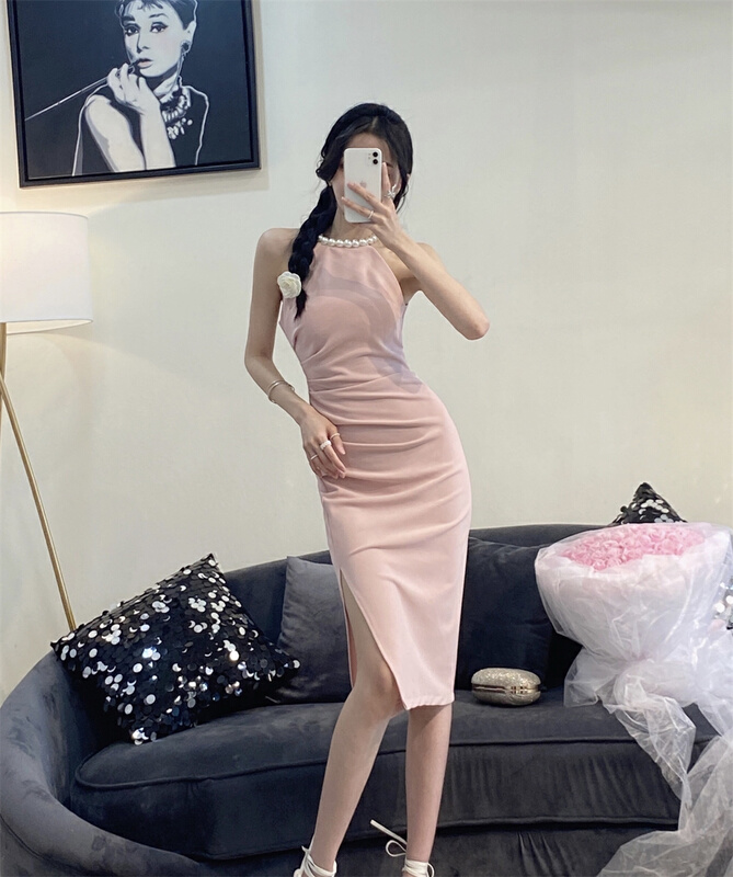 New in early summer! [Shibuya 109] little woman sexy hip wrap dress 3878# JJ