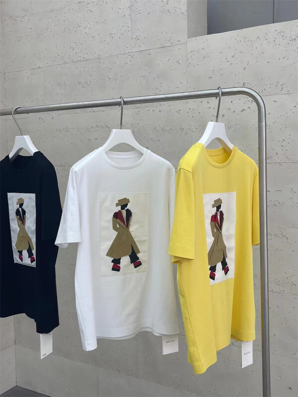 goods in stock! New in early summer! [Wuzhi] casual figure pasted short sleeve T-shirt 87017# XJ