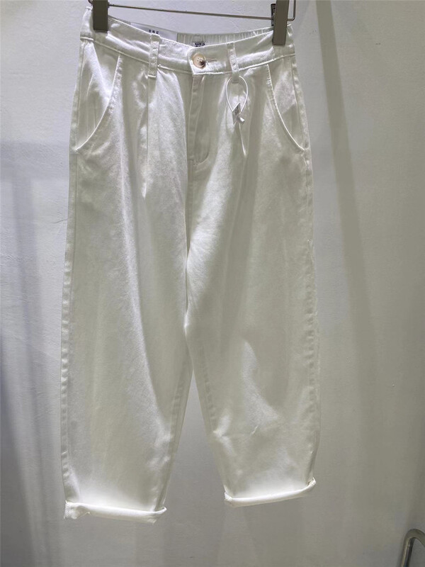 [yuan color] back elastic waist comfortable Korean jeans ys1-501# LSW
