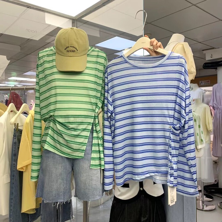 [Boran] basic versatile simple sunscreen shirt 7276# XYJ