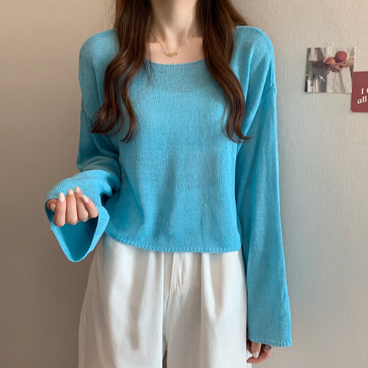 [f · P] Korean loose and versatile sweater 0553# HBx