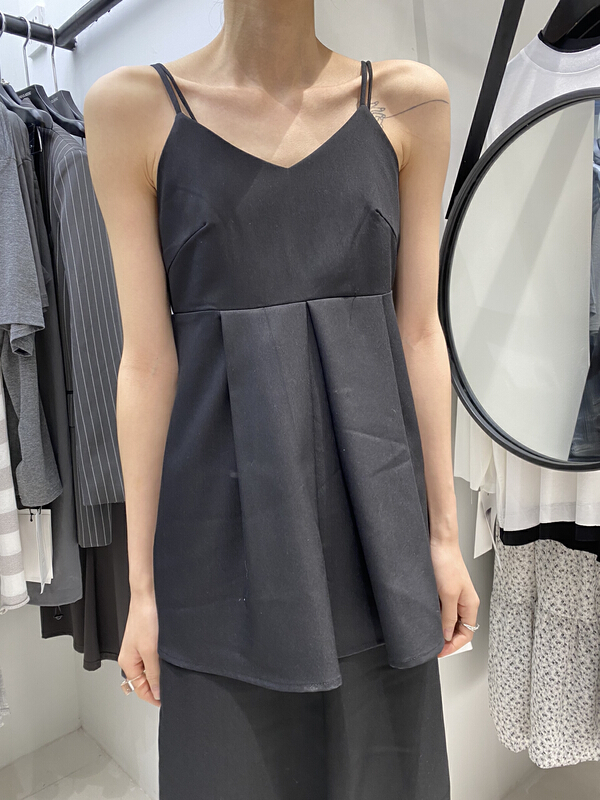 New in early summer! [Bu class] Korean adjustable Spice Girl vest / sling s13627# zxl