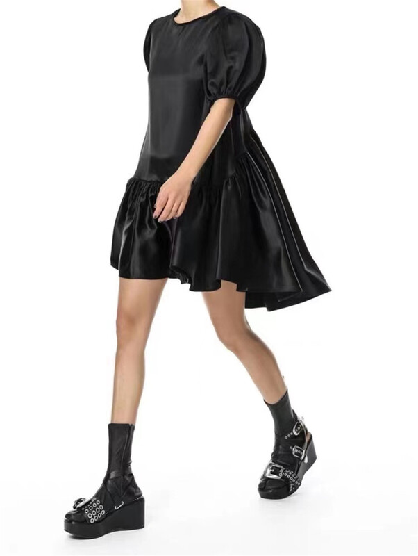[June 6th] Korean fashion loose lace up dress 8919# WPL