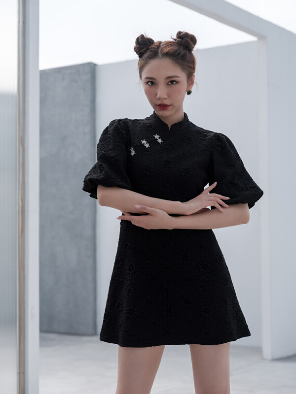 New year in early spring! [BL Bertie Leah] new short sleeved fashion new Chinese cheongsam dress 23073# jhy