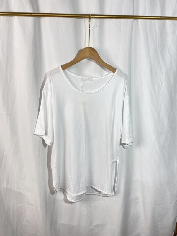 [Yi show shop] lazy casual loose short sleeve T-shirt 1165# Cl