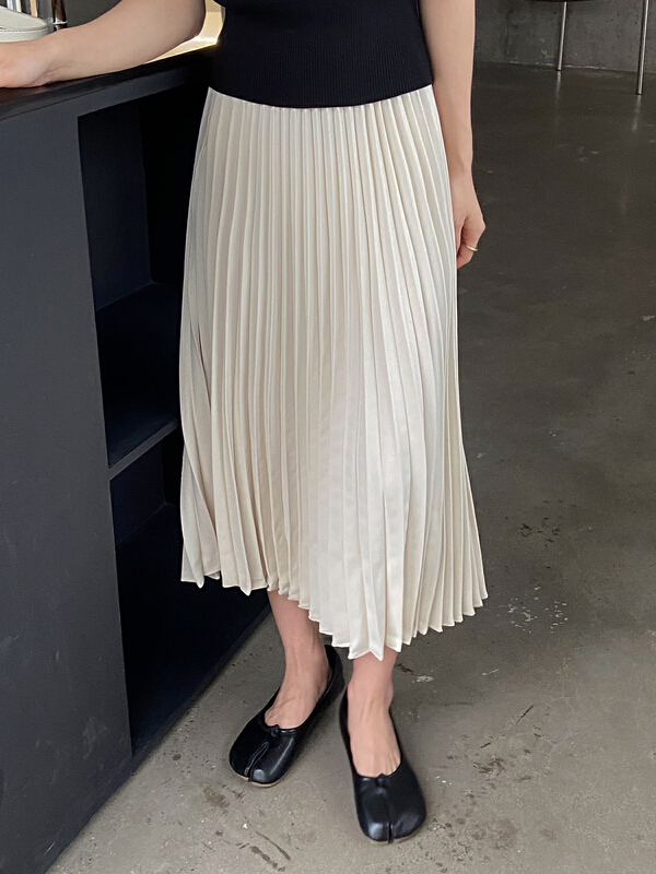 goods in stock! New in early summer! [C for her] pleated lady fashion skirt 5138# XJ