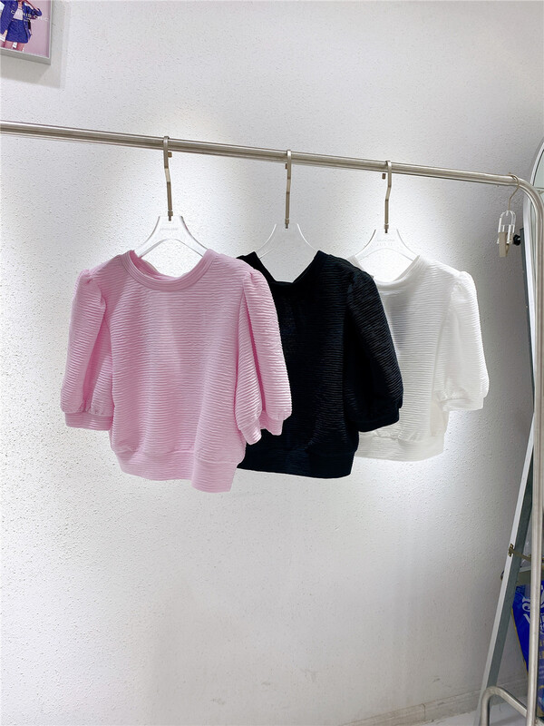 New in early summer! [iris chic] sweet Japanese back bow shirt s220116# ozq
