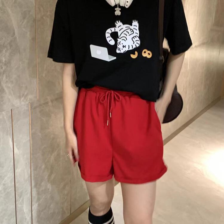goods in stock! New in early summer! [free Valley] elastic waist and thin personalized casual shorts 4692# LSW