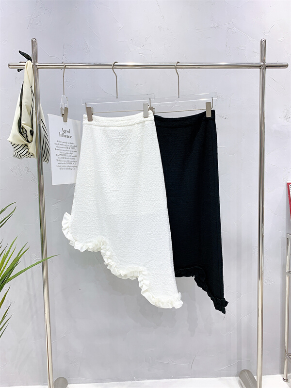 goods in stock! Cxdhh / new in early spring! [strict selection - planting grass and trees] irregular sweet net color skirt xc21-19027-j# ozq