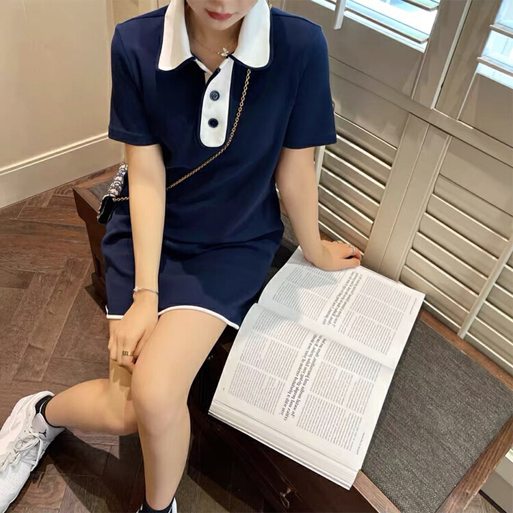New in early summer! [wgwe] French Vintage shirt dress 1202# PCZ