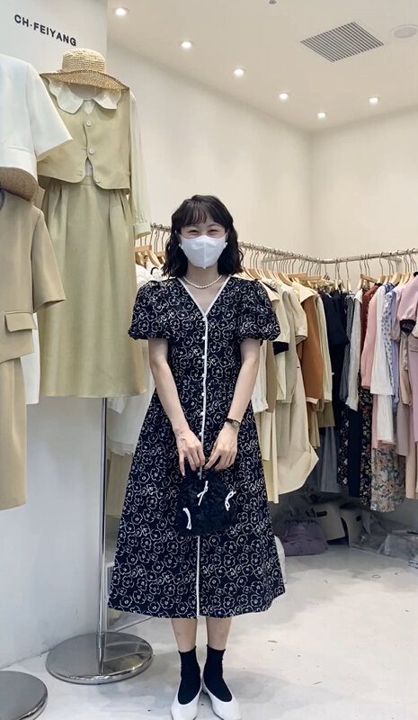 [c.hfeiyang] Korean fashion elegant dress s3382# HBx