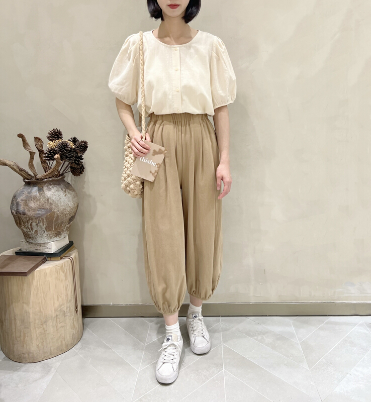 【I LOOK】日系復古寬鬆休閒褲  72012#  ZSY