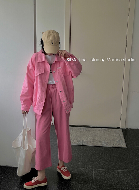 New year in early spring! [Martina] solid color denim jacket 98002# XYY designed by a small group