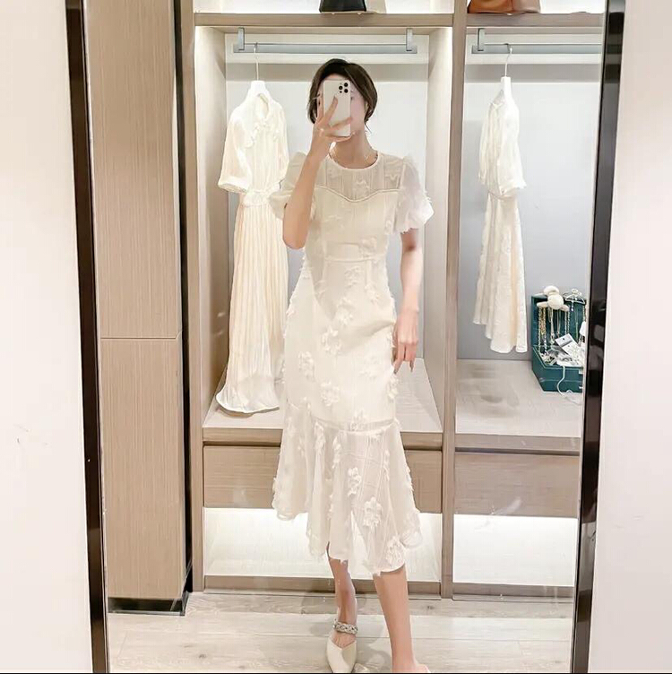 New in early summer! [Yingying new clothes] temperament slim dress 7206# Cl