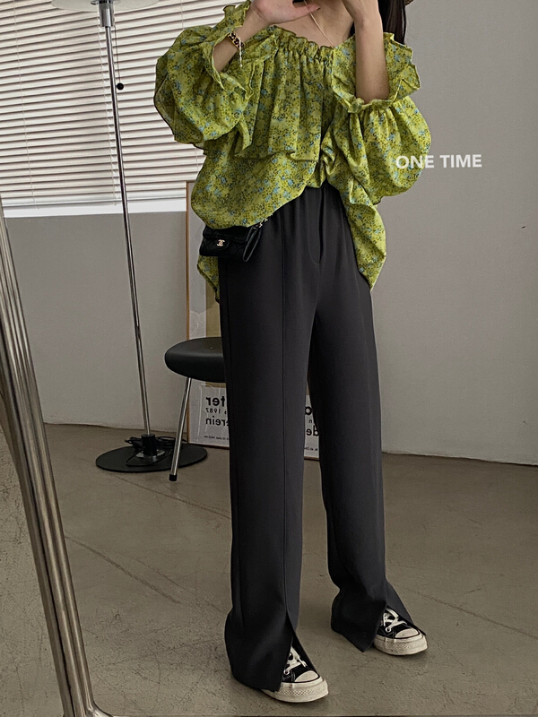 goods in stock! New year in early spring! Stretch pants