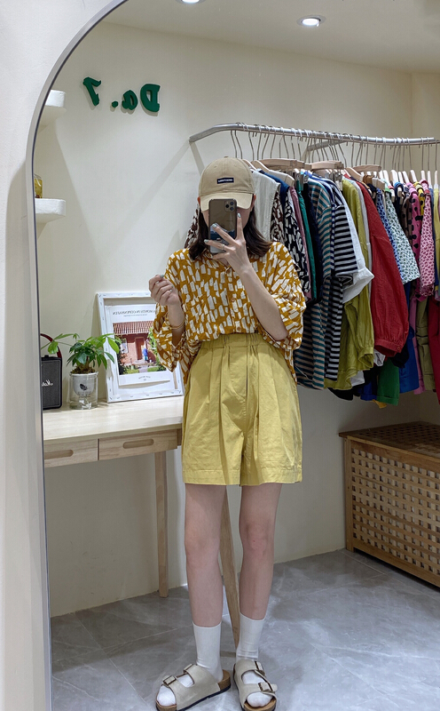 [da. 7] candy color versatile fashion casual shorts 8905# LSL