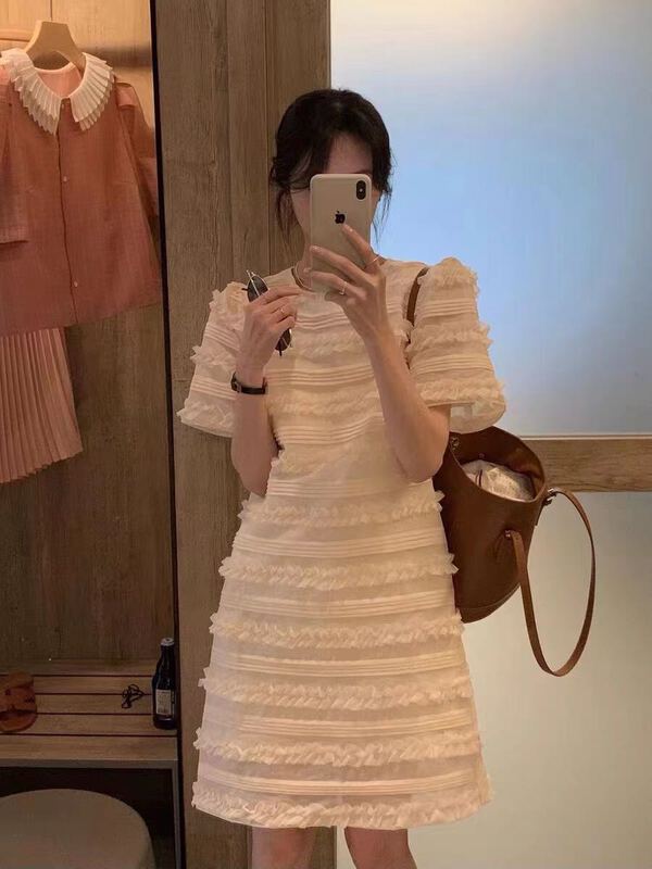 [I-D] Korean style lace dress ys8156# ll