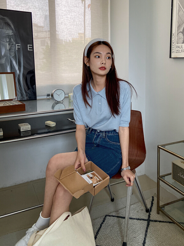 New year in early spring! [C for her] fashion temperament Korean warm sweater (including wool 10%) 5028# hjy