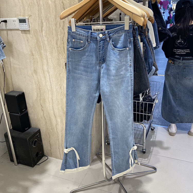 [by flow] Korean versatile skinny jeans w361# XYY