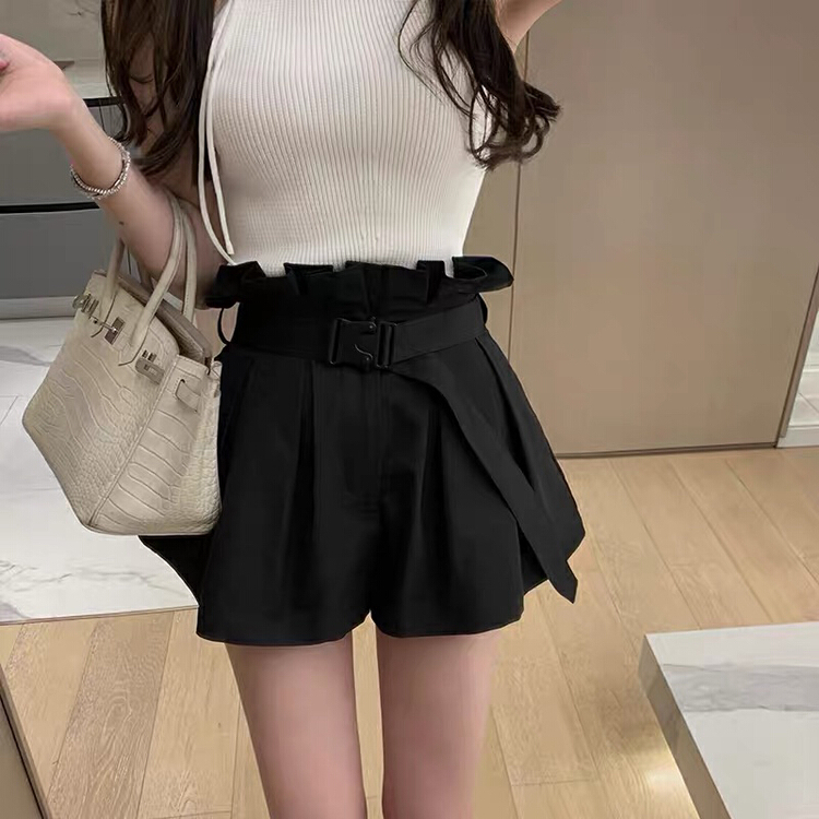 [section of me] fashionable and versatile high waist casual pants (with belt) (excluding matching) 9119# ozq