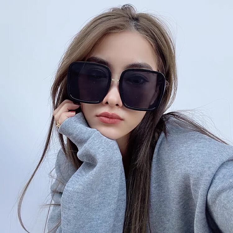 [fiber color scarf glasses] Korean fashion trend Sunglasses (randomly distributed in the box) 25893# LSL