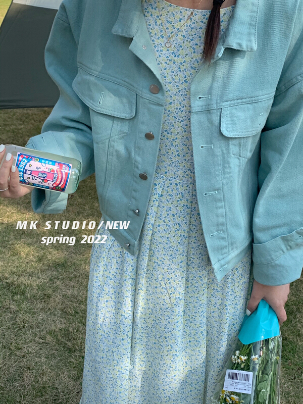 goods in stock! New year in early spring! [Chen] Vintage Wash loose denim jacket 3002# hjy