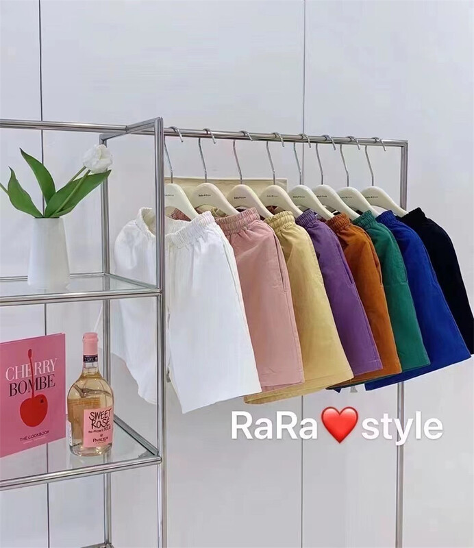 [rara] elastic waist candy color versatile casual shorts ys1-3711# LSL