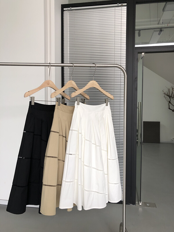New in early summer! [cottoncandy] temperament niche high waist medium length irregular skirt 22s330# XJ