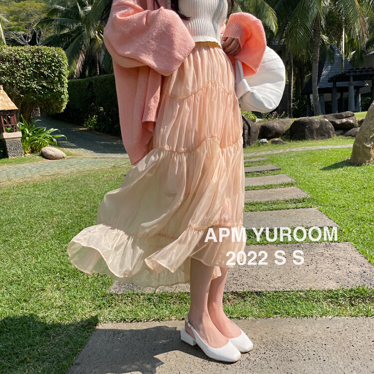 New year in early spring! [APM yuroom] sweet fairy mesh skirt 22963# LSL