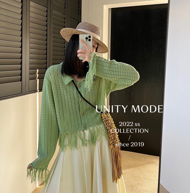 Original price 94.75! New year in early spring! [unit] Polo neck tassel versatile T-shirt 8516# cqw