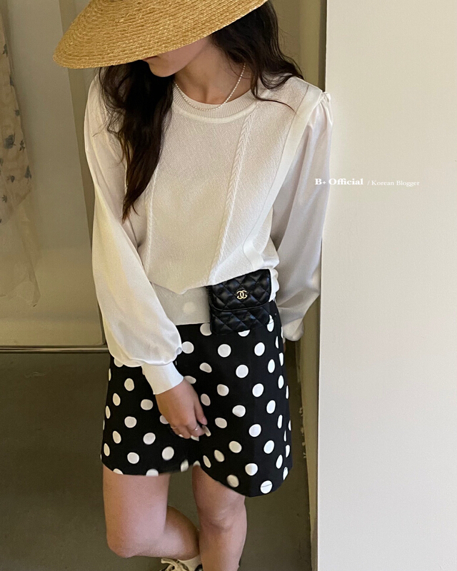 New year in early spring! [B plus] fake two piece splicing fashion sweater 22-985-2# HBx