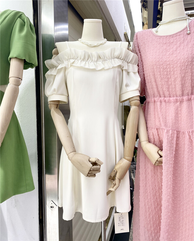 【Xia Cai Feiyang】Sling Splicing Ladies Dress YS1-8630# HBX