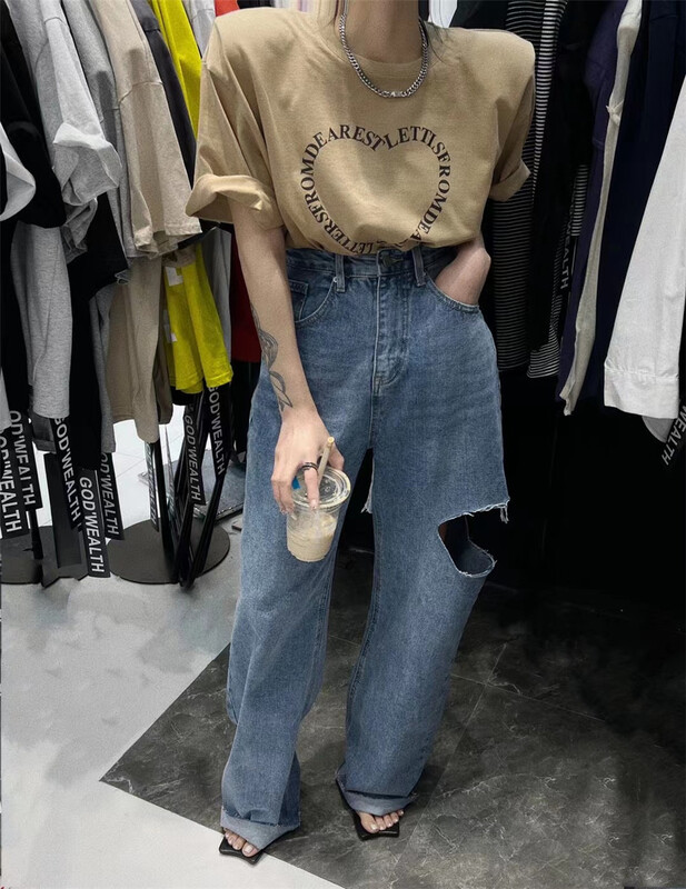 [strict selection of buyers - God of wealth] personalized love letter Casual Short Sleeve T-shirt 1382# Cl