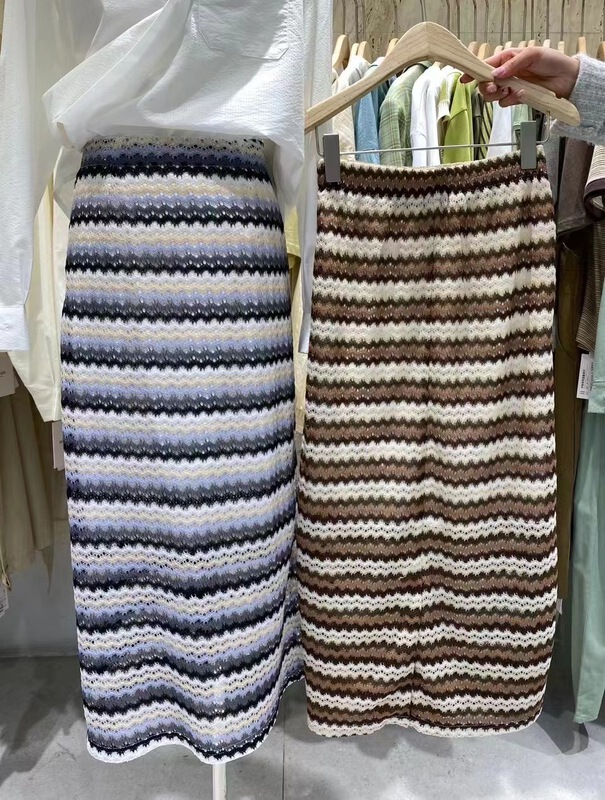 New year in early spring! [Boran] Korean wave design skirt 6386q# LSW