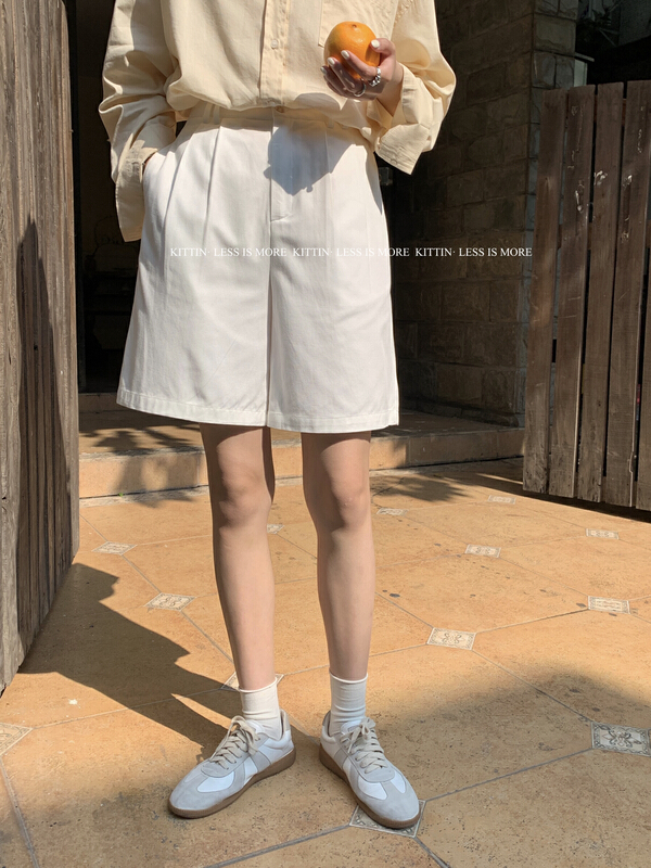 Spot! New in early spring! "KITTIN" Korean version of comfortable Joker casual shorts YS1-901# L