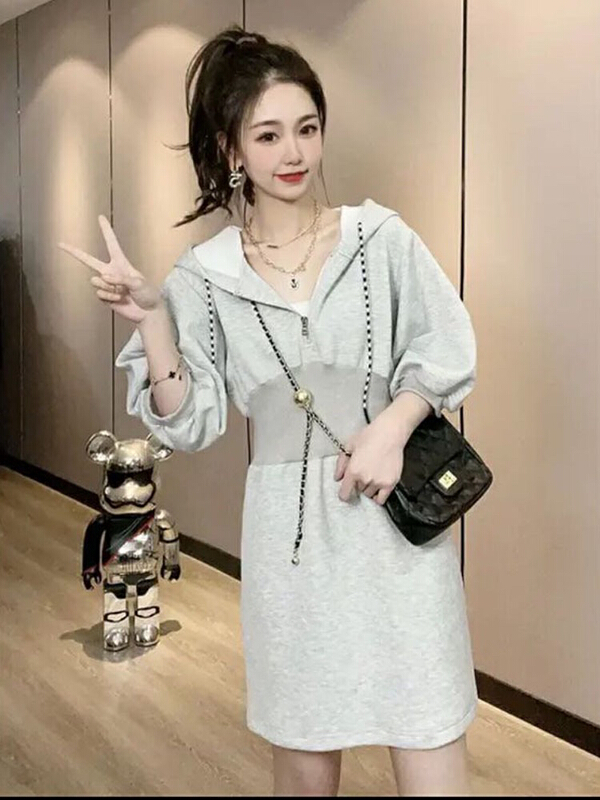 [JH] hooded lady waist dress (only skirts) 41387# PCZ