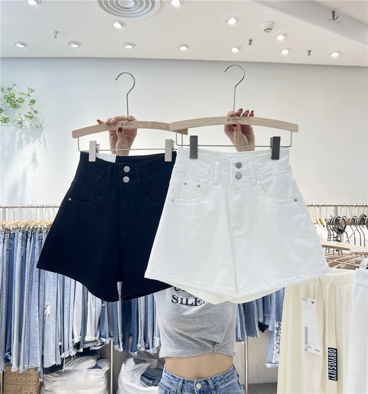 New in early summer! [iris iriisy] Korean fashion slim denim shorts 6396# LSL