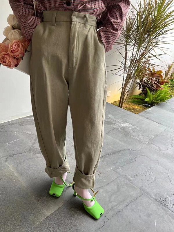 goods in stock! [miss coffee] radish fashion straight casual pants 8812# XYJ