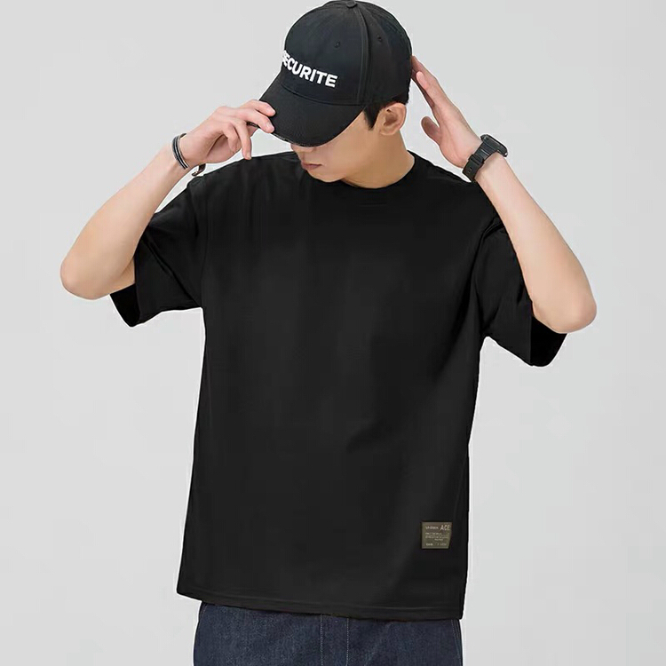 [Yeyue] personalized label casual loose short sleeve T-shirt a004# ZZL