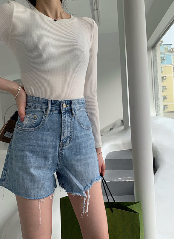 Original price 92.79! New in early summer! [1980] Korean versatile loose jeans 91570# zyh