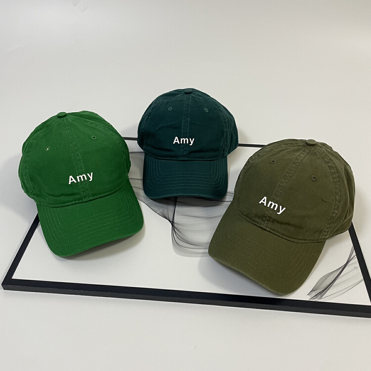 [aestheticism hat industry] Korean letter embroidered hat 3130# LSL